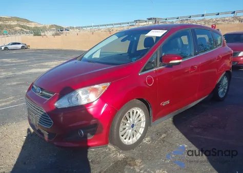 2015 Ford C-Max Energi Sel из США, поврежденный, VIN 1FADP5CU1FL124476